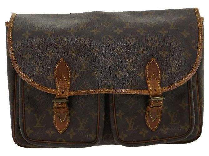 LOUIS VUITTON Borsa a spalla Gibeciere GM con monogramma M42246 LV Aut pt3437 - vista 13