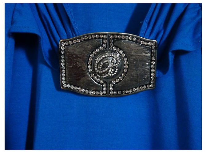 BLUMARINE SELTENES COCKTAILKLEID Blau - Ansicht 3