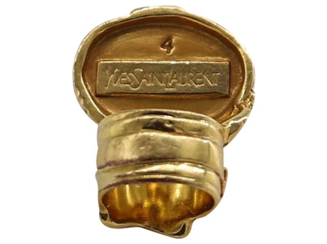 Saint Laurent Arty Ring aus goldfarbenem Metall - Ansicht 5