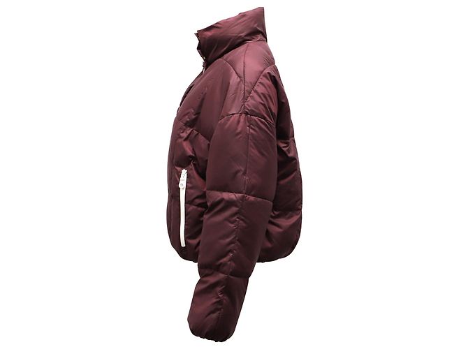 Baum und Pferdgarten Brietta Daunenjacke aus weinrotem recyceltem Polyester Bordeaux - Ansicht 2