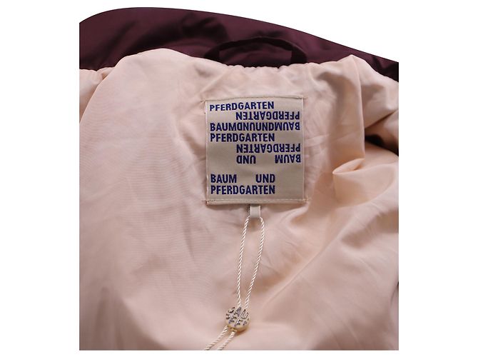 Baum und Pferdgarten Brietta Daunenjacke aus weinrotem recyceltem Polyester Bordeaux - Ansicht 4