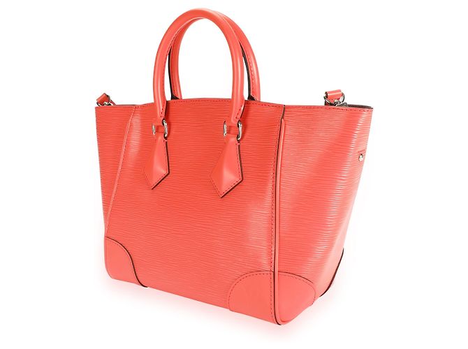 Louis Vuitton Poppy Epi Pelle Phenix Pm Arancione - vista 5