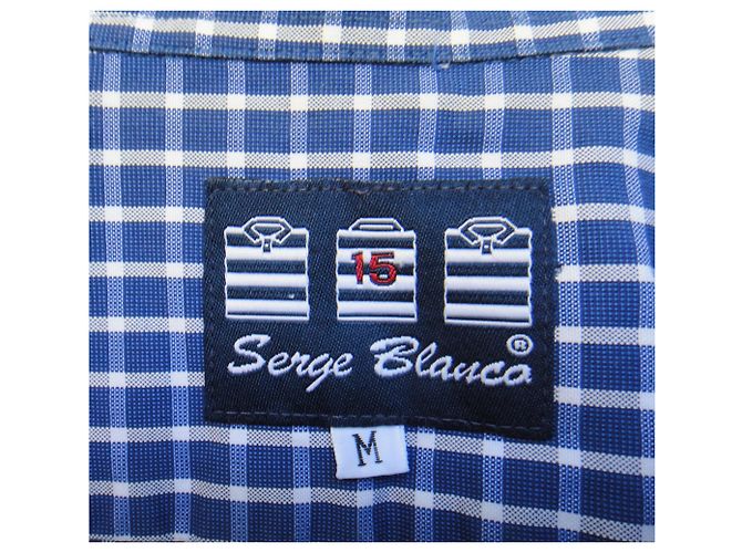 Autre Marque Serge Blanco Hemd Größe M Blau - Ansicht 3
