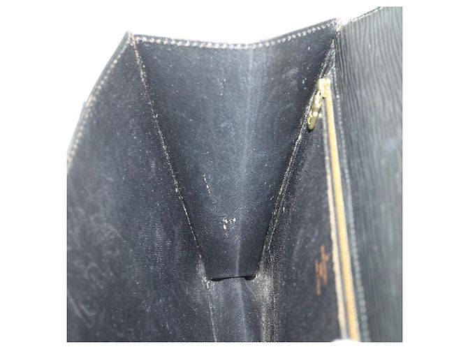 LOUIS VUITTON Bolso de mano Epi Monceau Negro M52123 Bases de autenticación de LV1472 - vista 21