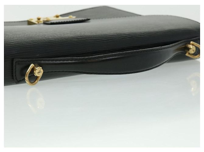 LOUIS VUITTON Bolso de mano Epi Monceau Negro M52123 Bases de autenticación de LV1472 - vista 7