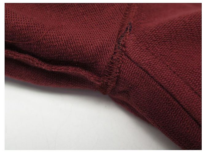 Hermès NOVA TSHIRT HERMES POLO WINDSOT MANGA COMPRIDA T36 S EM ALGODÃO BORGONHA Bordeaux - vista 7
