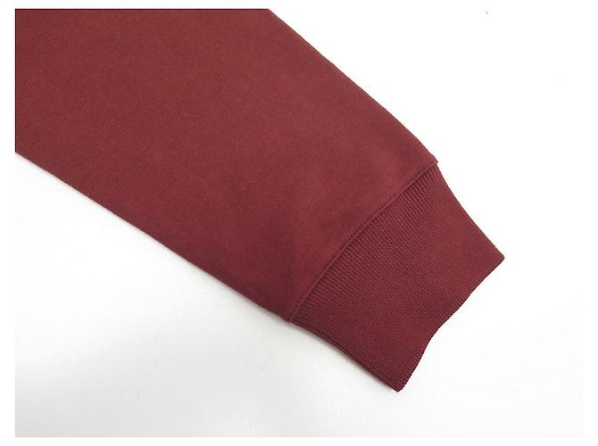 Hermès NOVA TSHIRT HERMES POLO WINDSOT MANGA COMPRIDA T36 S EM ALGODÃO BORGONHA Bordeaux - vista 8