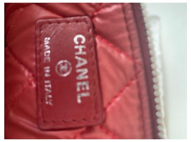 Cambon Clutch Chanel Rossa in Pelle Rosso - vista 5