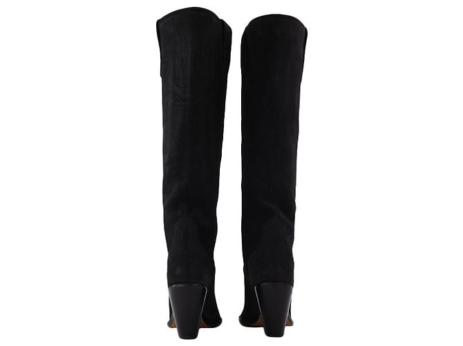 Isabel Marant Stivali Lomero in Pelle Nera - vista 3