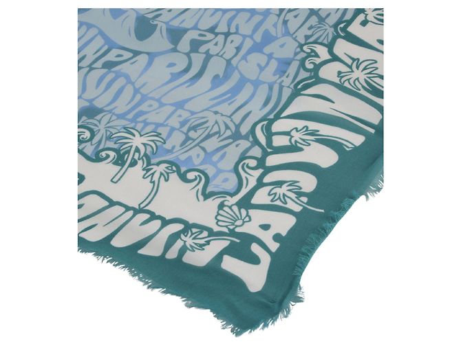 Foulard Lanvin Summer Wave Logo - vue 2