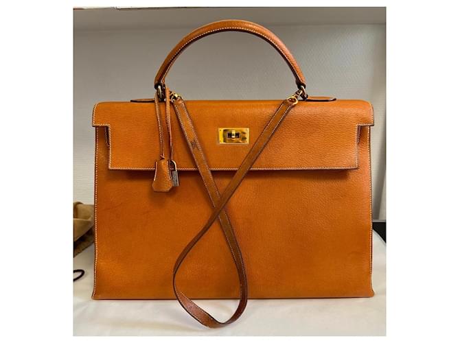 Hermès Kelly Hellbraun - Ansicht 2