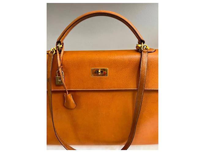 Hermès Kelly Hellbraun - Ansicht 3