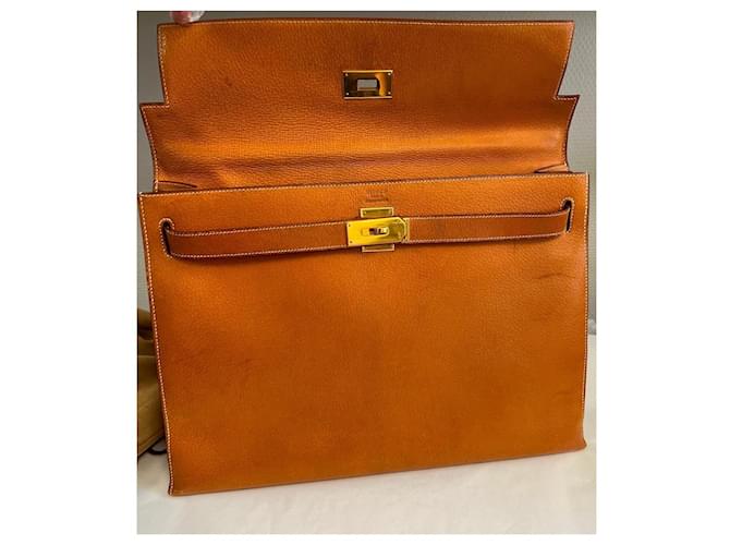 Hermès Kelly Hellbraun - Ansicht 11