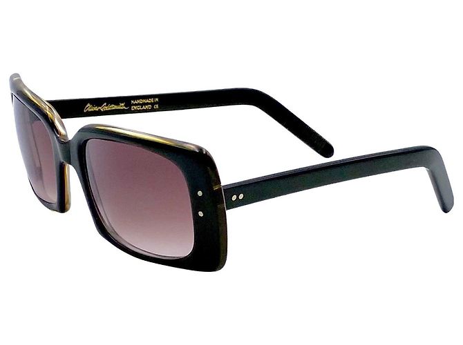 Oliver Goldsmith Occhiali da sole Olivier Goldsmith Eddy con montatura color cachi Verde - vista 2