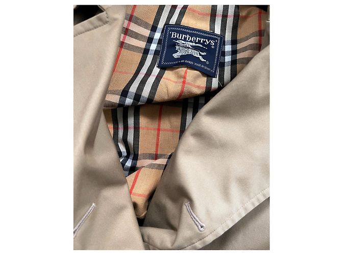 Trench vintage di Burberry Beige - vista 3