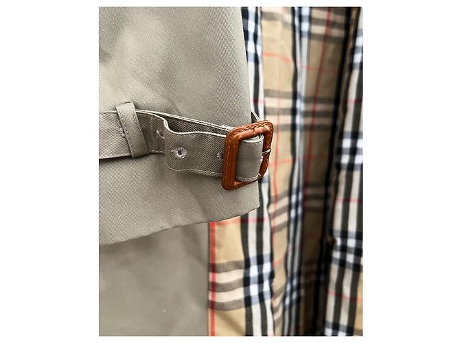 Trench vintage di Burberry Beige - vista 4