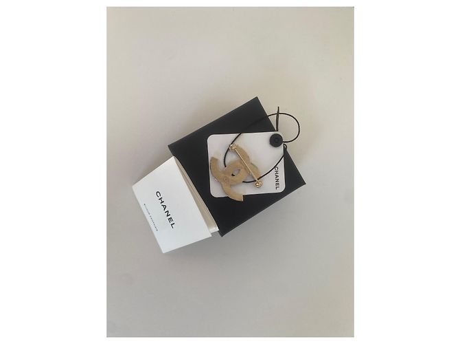 Spilla da collezione Chanel oro , Nuovo di zecca!! Verde Gold hardware - vista 5