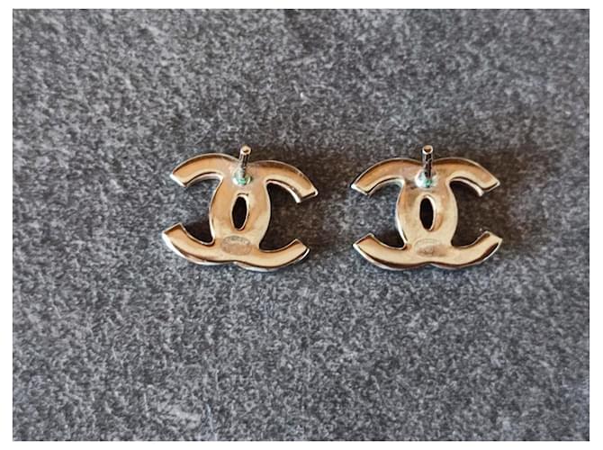 Chanel Ohrringe cc Schwarz - Ansicht 10