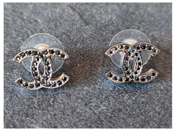 Chanel Ohrringe cc Schwarz - Ansicht 11