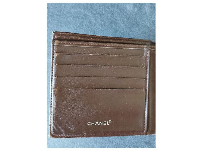 Chanel coin purse brown khaki - view 11