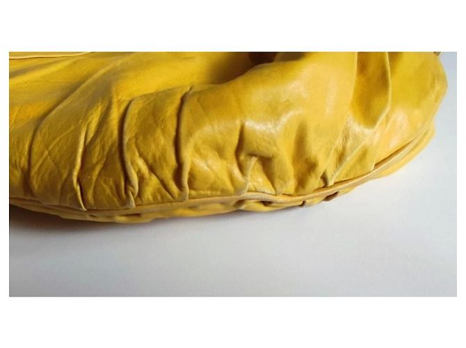 Borsa a mano Gucci in pelle gialla Giallo Senape - vista 5