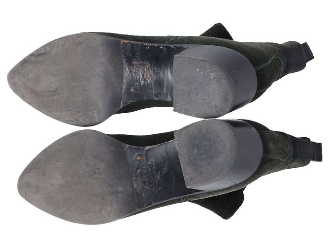 Botines Acne Studios Jensen en ante negro - vista 5