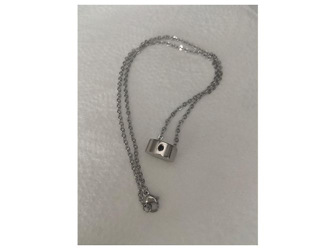 Hermès Prego de sela Hardware prateado - vista 3
