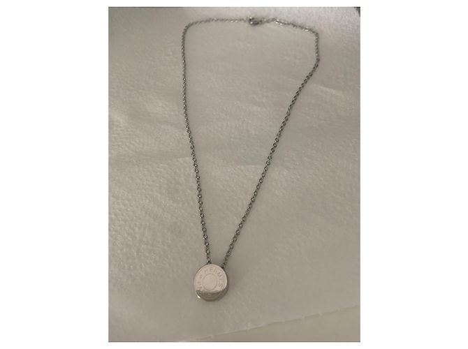 Hermès Prego de sela Hardware prateado - vista 4