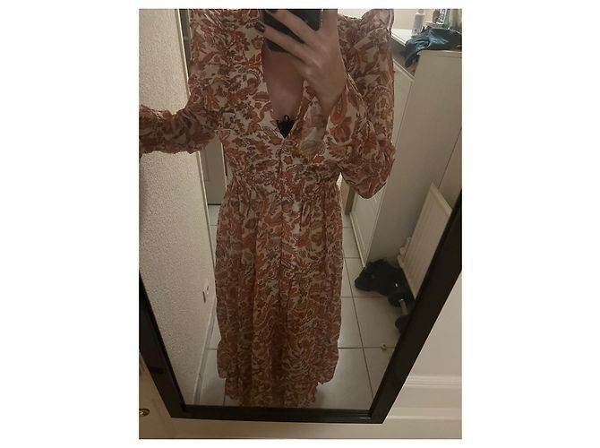 Robe Maje Multicolore Synthétique Taille 34 - vue 6