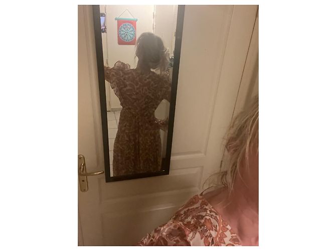 Robe Maje Multicolore Synthétique Taille 34 - vue 7