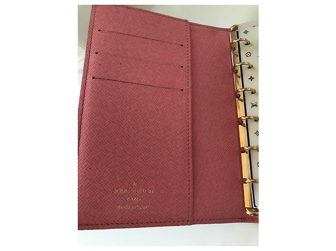 Neverfull Louis Vuitton Monogram LV - PM diary cover Brown - view 4