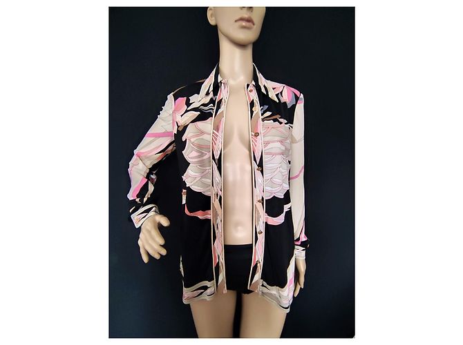 Leonard Bluse Polyamid Jersey Mehrfarbig Mehrfarben - Ansicht 10