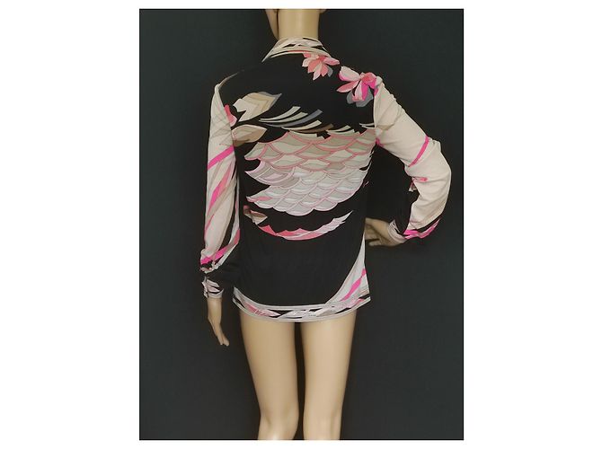 Leonard Bluse Polyamid Jersey Mehrfarbig Mehrfarben - Ansicht 5