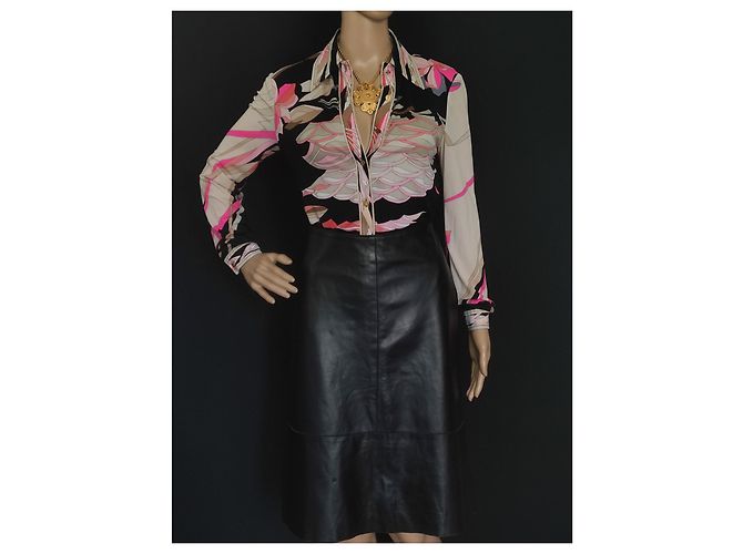 Leonard Bluse Polyamid Jersey Mehrfarbig Mehrfarben - Ansicht 6
