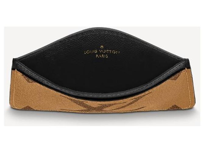 Louis Vuitton Tarjetero LV Side up nuevo Castaño - vista 2