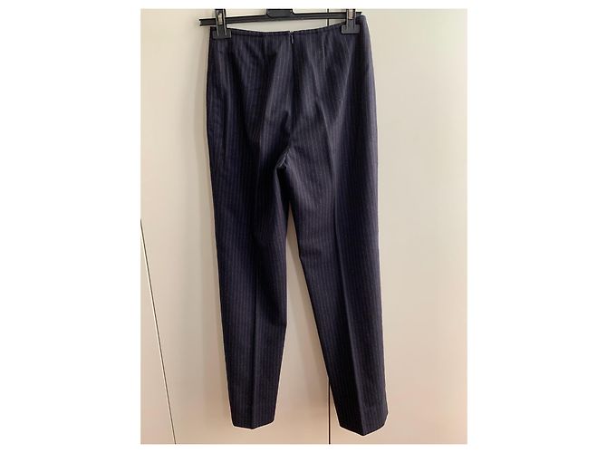 Yves Saint Laurent Vintage Hose von YSL Variations Marineblau - Ansicht 2
