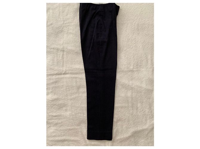 Yves Saint Laurent Vintage Hose von YSL Variations Marineblau - Ansicht 6