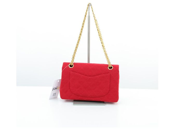 Timeless Chanel Maglia senza tempo con catena dorata Rosso - vista 3