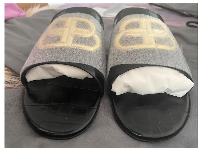 Balenciaga Sandalo a mulo balanciaga Nero - vista 2