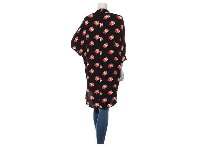 Ganni Strickjacke aus Viskose Mehrfarbig Mehrfarben - Ansicht 2