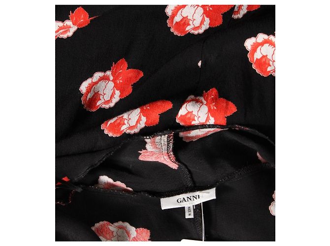 Ganni Strickjacke aus Viskose Mehrfarbig Mehrfarben - Ansicht 3