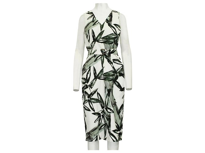 Jigsaw Vestido estampado floral con cinturón - vista 2