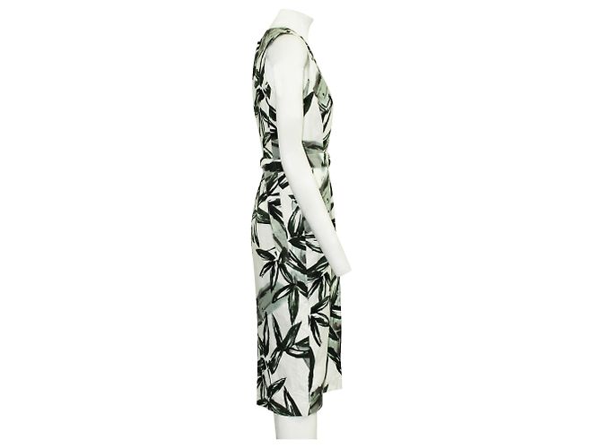 Jigsaw Vestido estampado floral con cinturón - vista 4
