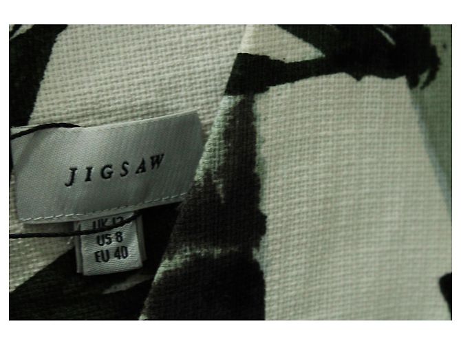 Jigsaw Vestido estampado floral con cinturón - vista 5