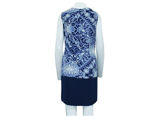 Jigsaw Vestido estampado azul - vista 3
