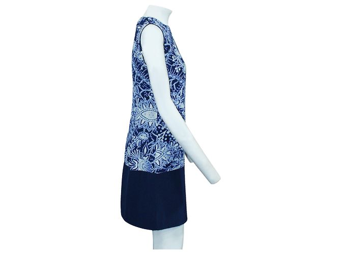 Jigsaw Vestido estampado azul - vista 4