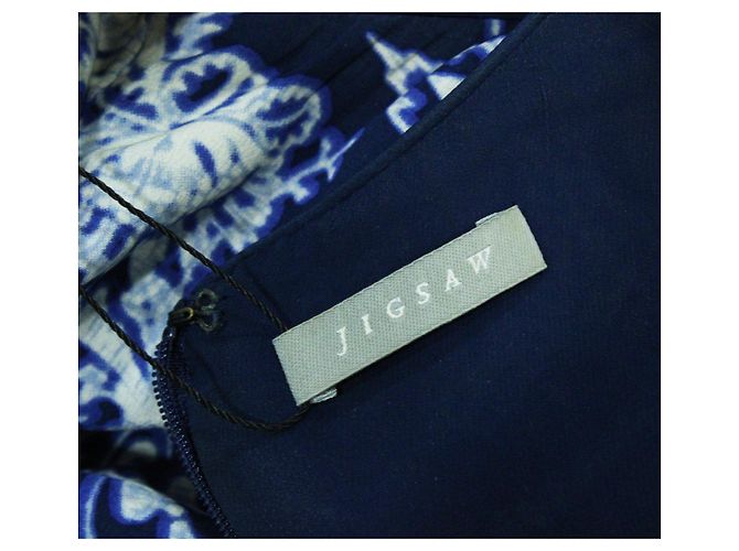 Jigsaw Vestido estampado azul - vista 5