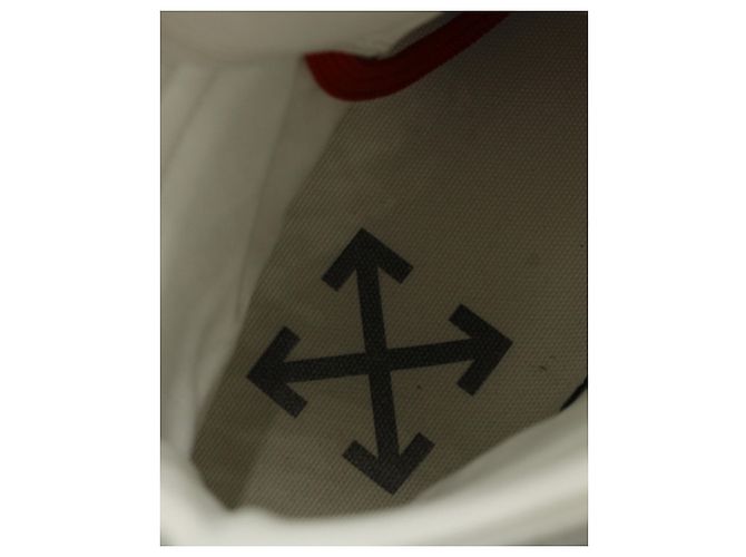 Off White Off-White Drilled High 'Industrial Belt' in White leather - view 7