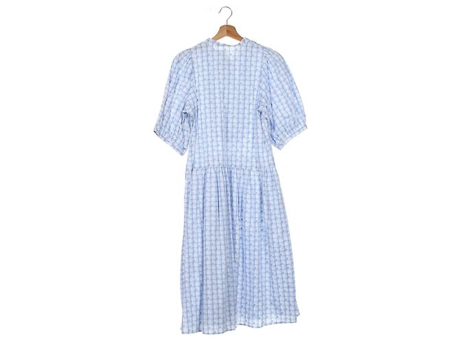 Stella Nova Kleid aus Baumwolle Blau - Ansicht 2