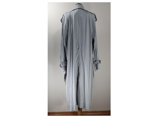 Gabardina Proenza Schouler de mezcla de lino gris - vista 4